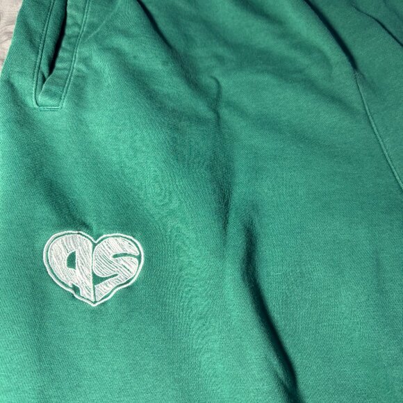 ADIDAS ORIGINALS VINTAGE SPORTWEAR PANTS (GREEN) - Picture 2 of 5